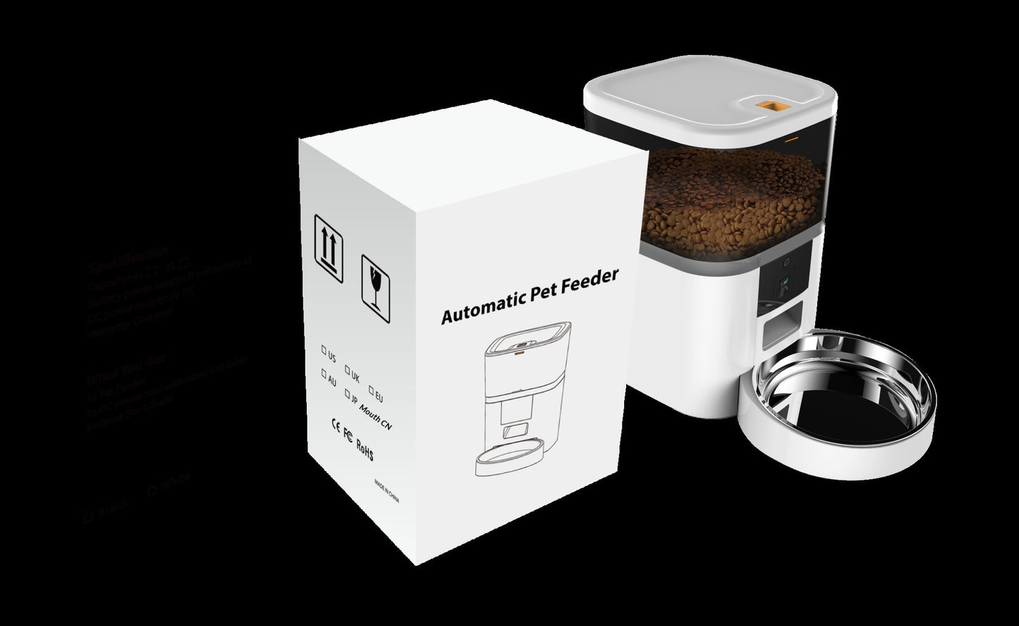 Feed & Watch™ Smart WiFi Pet Feeder With HD Camera