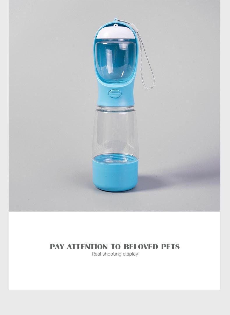 HydroPaw™ Portable Pet Water & Food Bottle