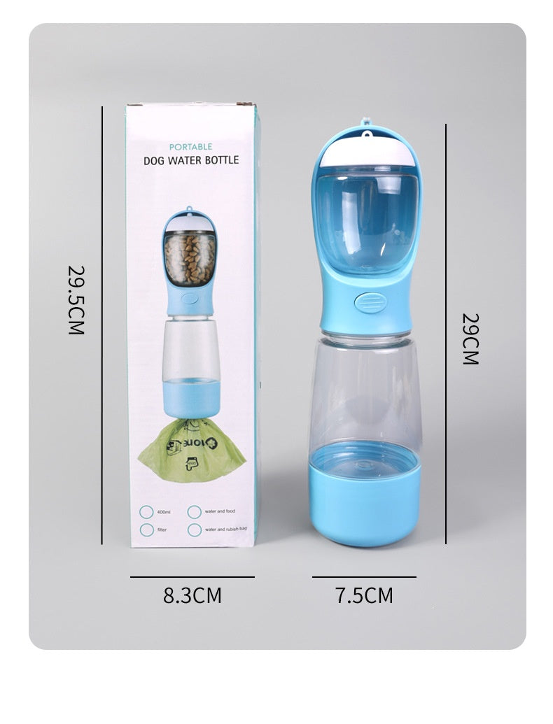 HydroPaw™ Portable Pet Water & Food Bottle