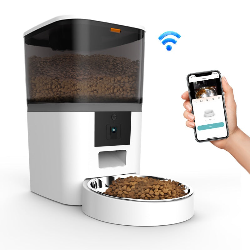 Feed & Watch™ Smart WiFi Pet Feeder With HD Camera