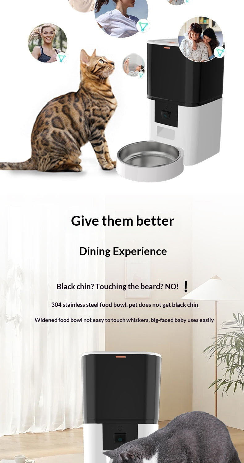 Feed & Watch™ Smart WiFi Pet Feeder With HD Camera