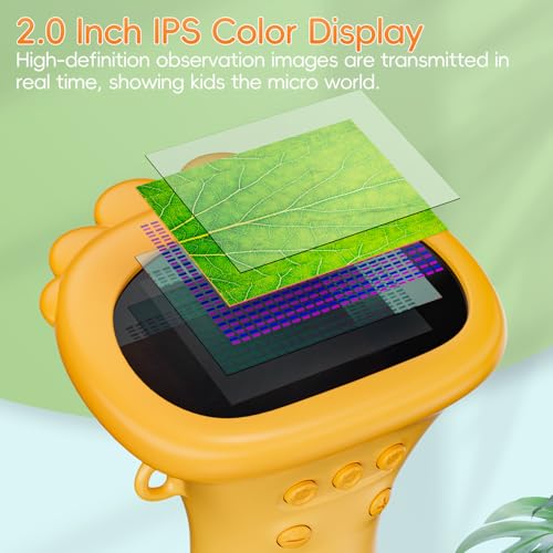 Kids Portable Digital Microscope-1000X STEM Learning Toy
