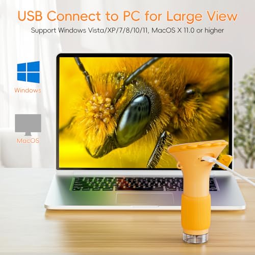 Kids Portable Digital Microscope-1000X STEM Learning Toy