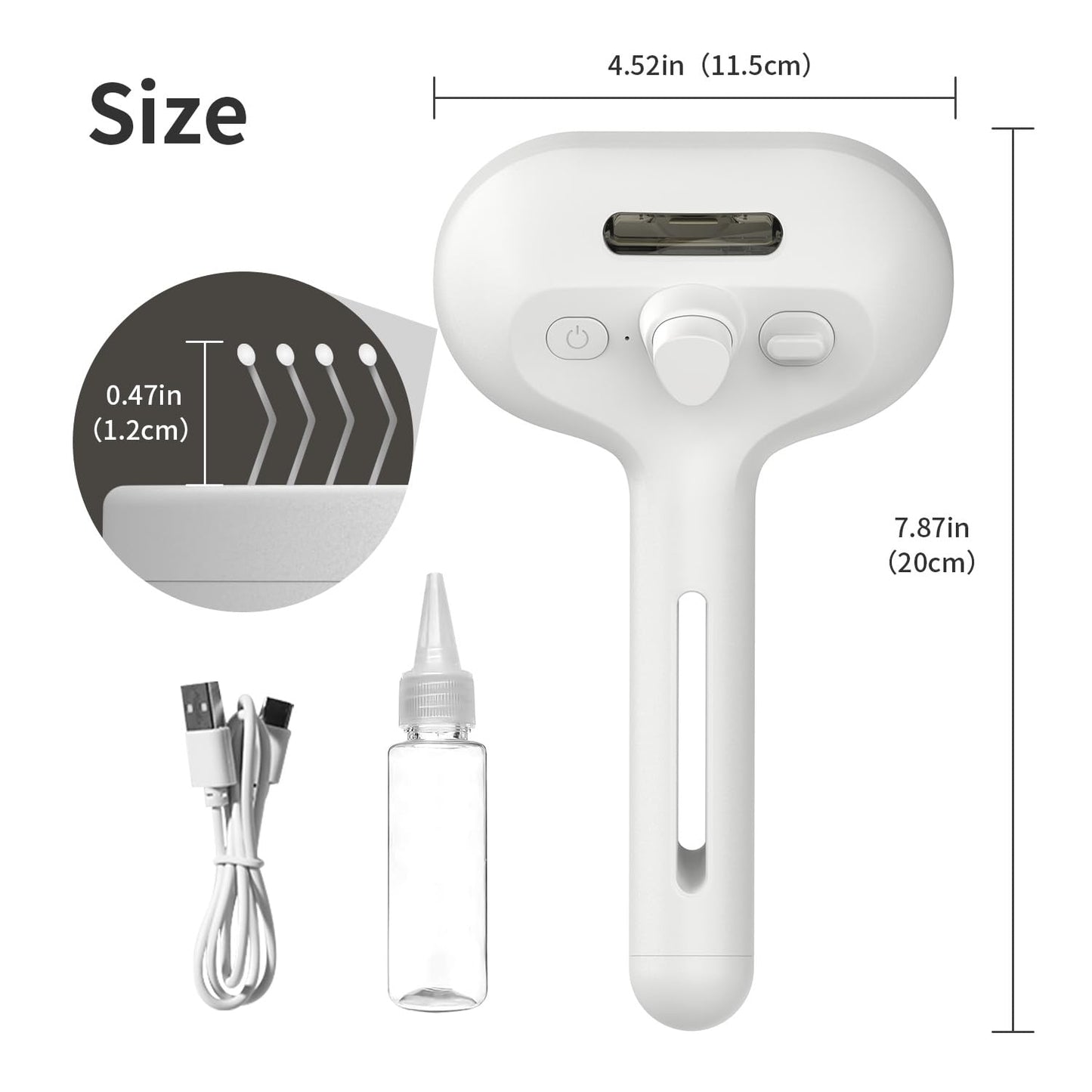 3-in-1 Self-Cleaning Steam Pet Brush The Effortless Way to Reduce Shedding & Keep Your Pet’s Coat Healthy