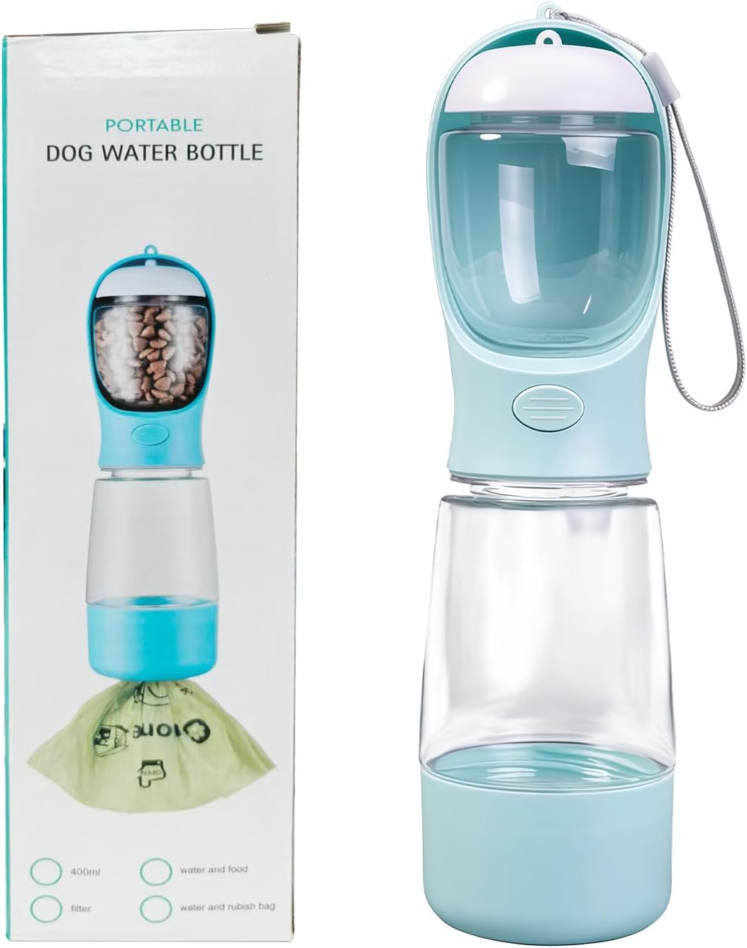 HydroPaw™ Portable Pet Water & Food Bottle