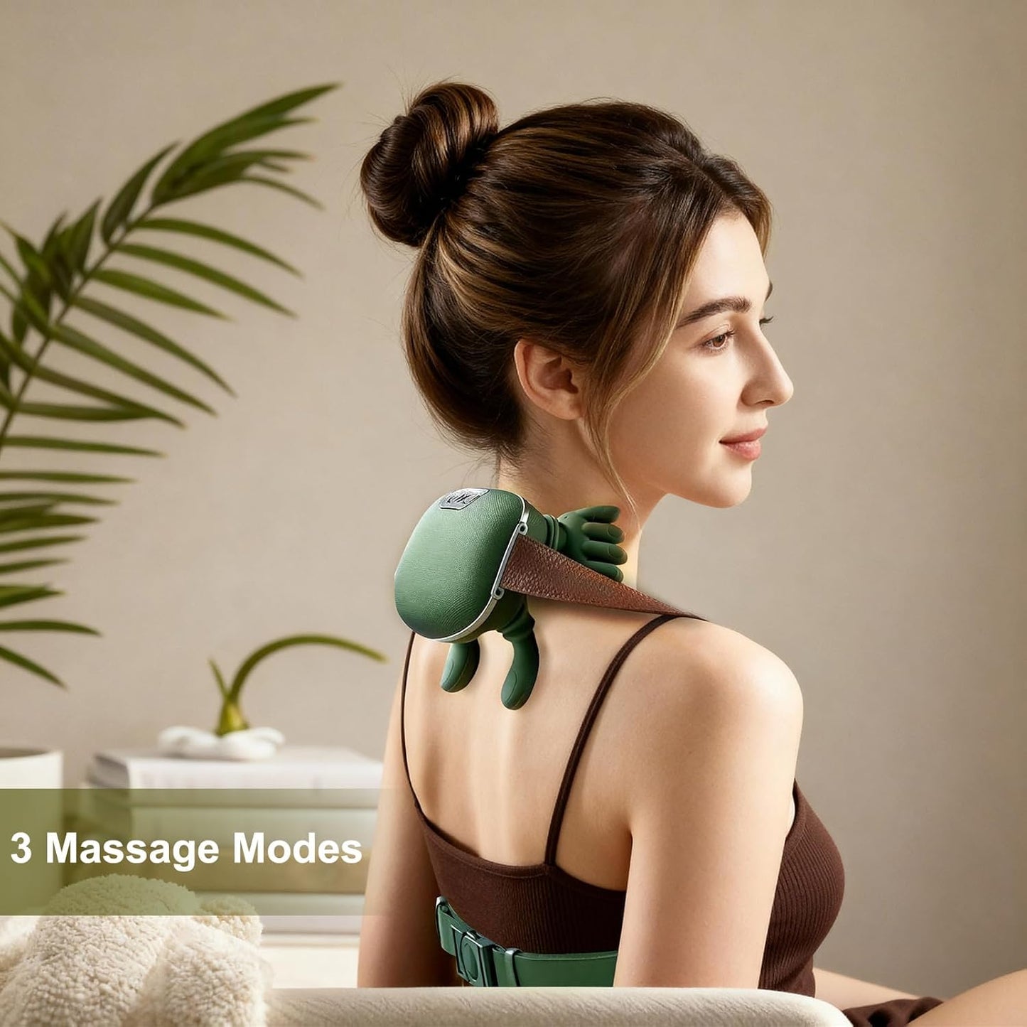Melt Away Neck & Shoulder Tension in Minutes — Smart Deep-Kneading Massager