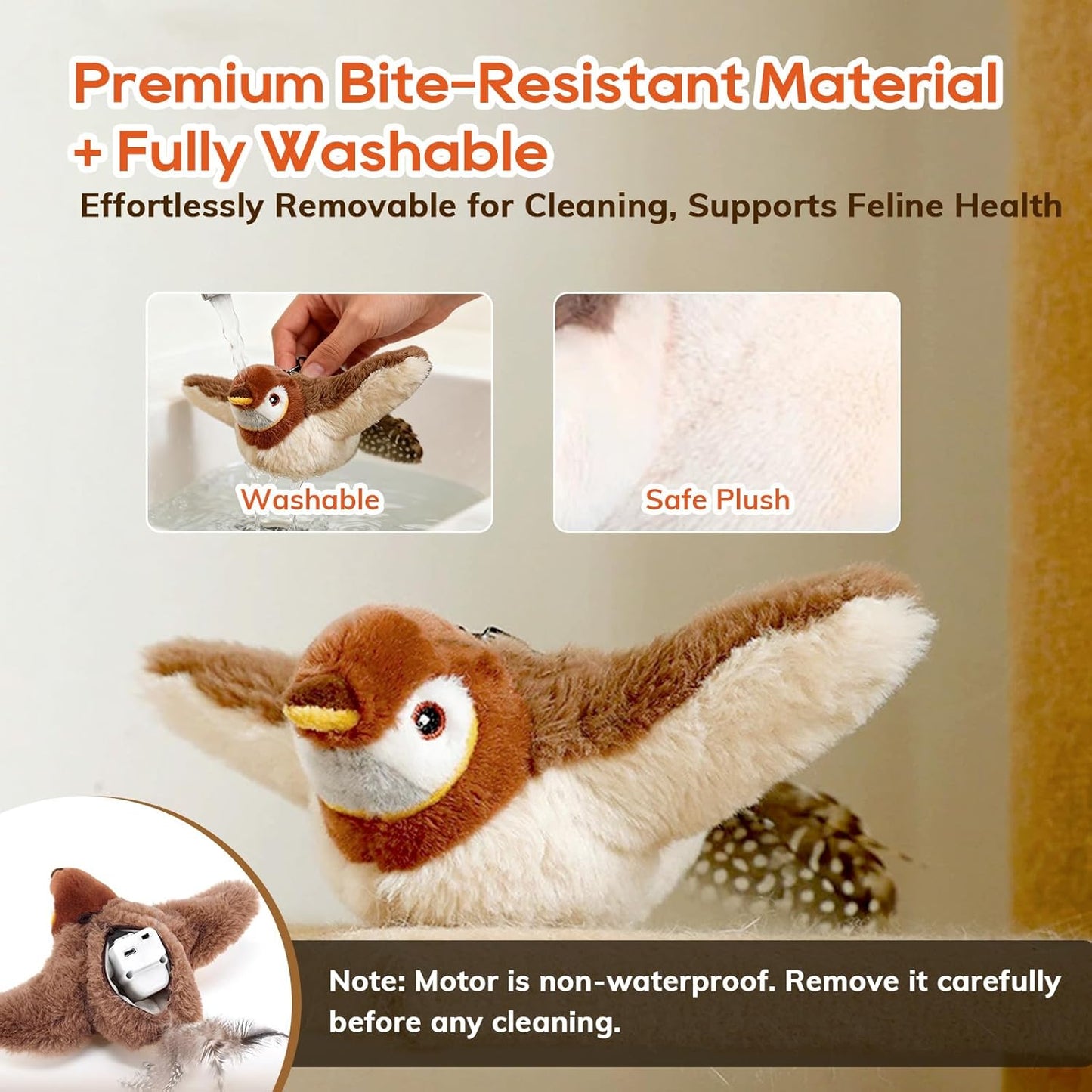 Keep Your Cat Active, Entertained & Out of Trouble — The Interactive Flying Bird Toy They Can’t Resist...Interactive Cat Toys, Bird