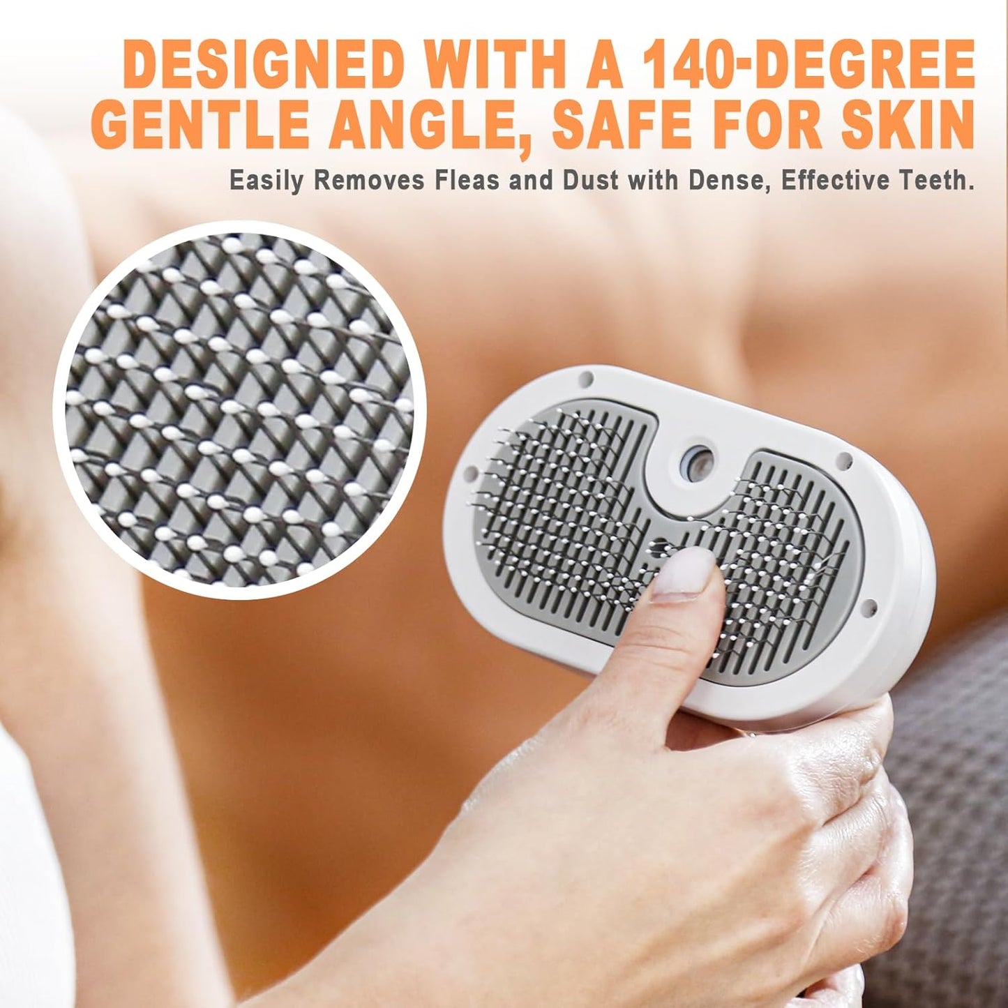 3-in-1 SteamPaw™ Grooming & Shedding Brush