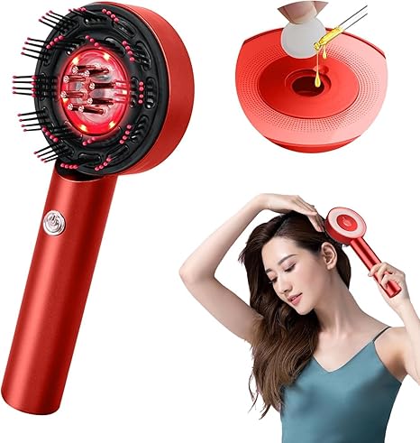 "Thicker-Looking Hair Starts at the Scalp — Smart Electric Scalp Massager"    Stimulate • Relax • Restore — All From Home