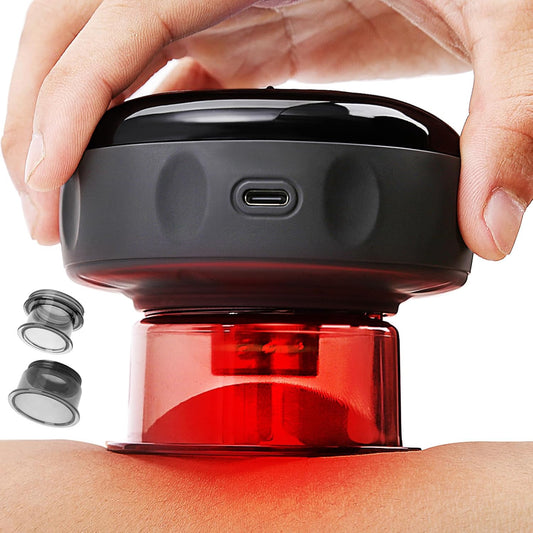 Relieve Muscle Pain in Minutes — Smart Heated Cupping Therapy at Home