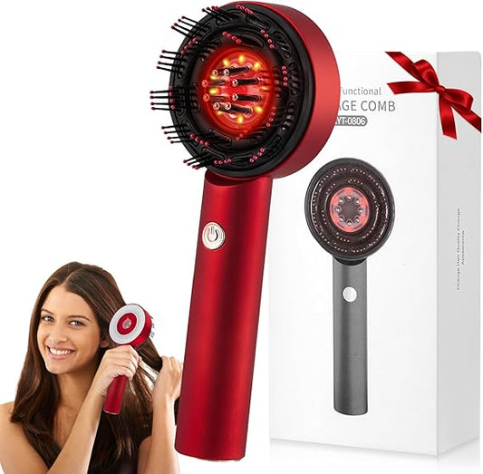 "Thicker-Looking Hair Starts at the Scalp — Smart Electric Scalp Massager"    Stimulate • Relax • Restore — All From Home