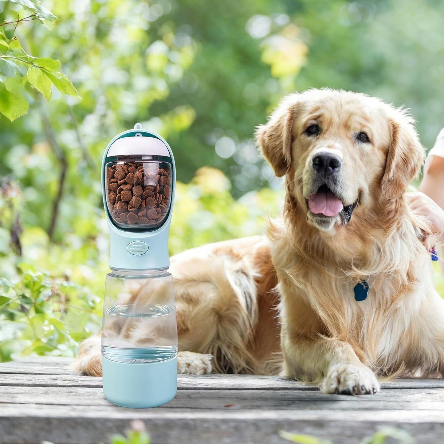 HydroPaw™ Portable Pet Water & Food Bottle