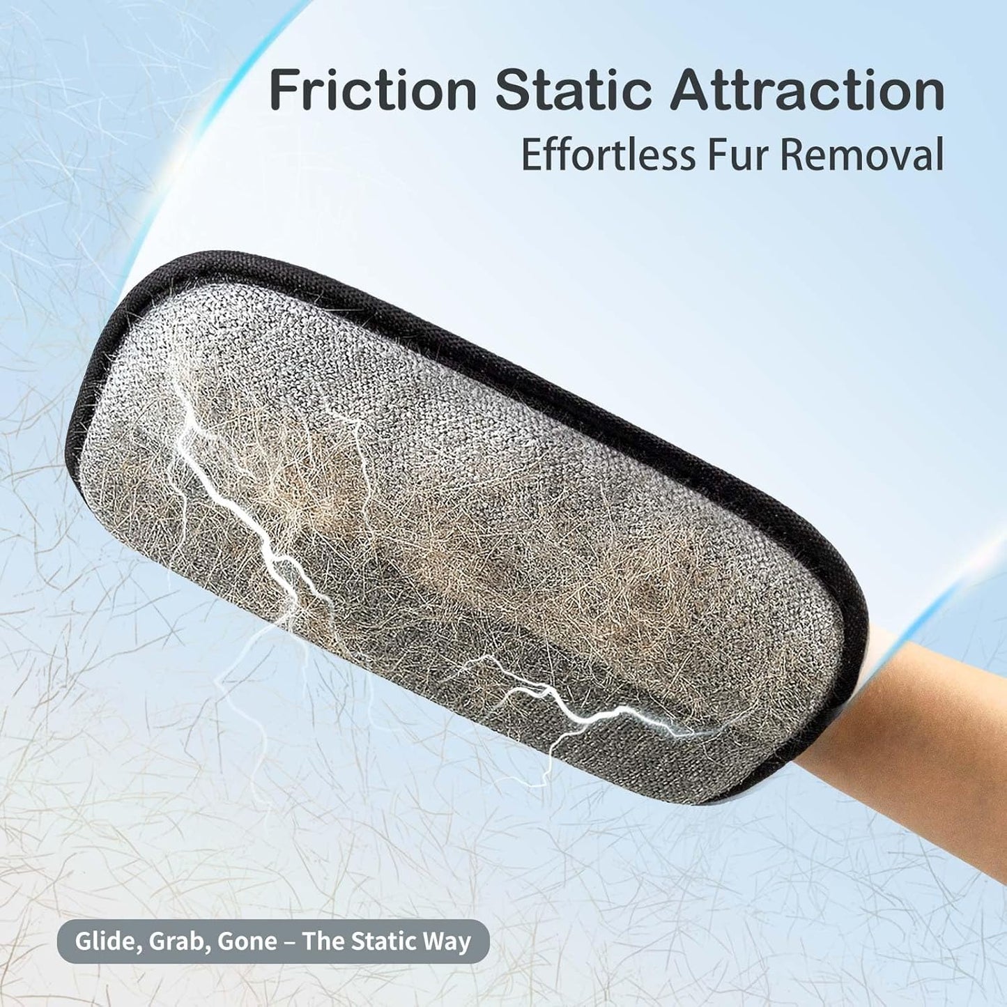 Finally… A Simple Way to Remove Pet Hair Without the Mess, Stress, or Sticky Rollers..Pet Hair Remover Glove