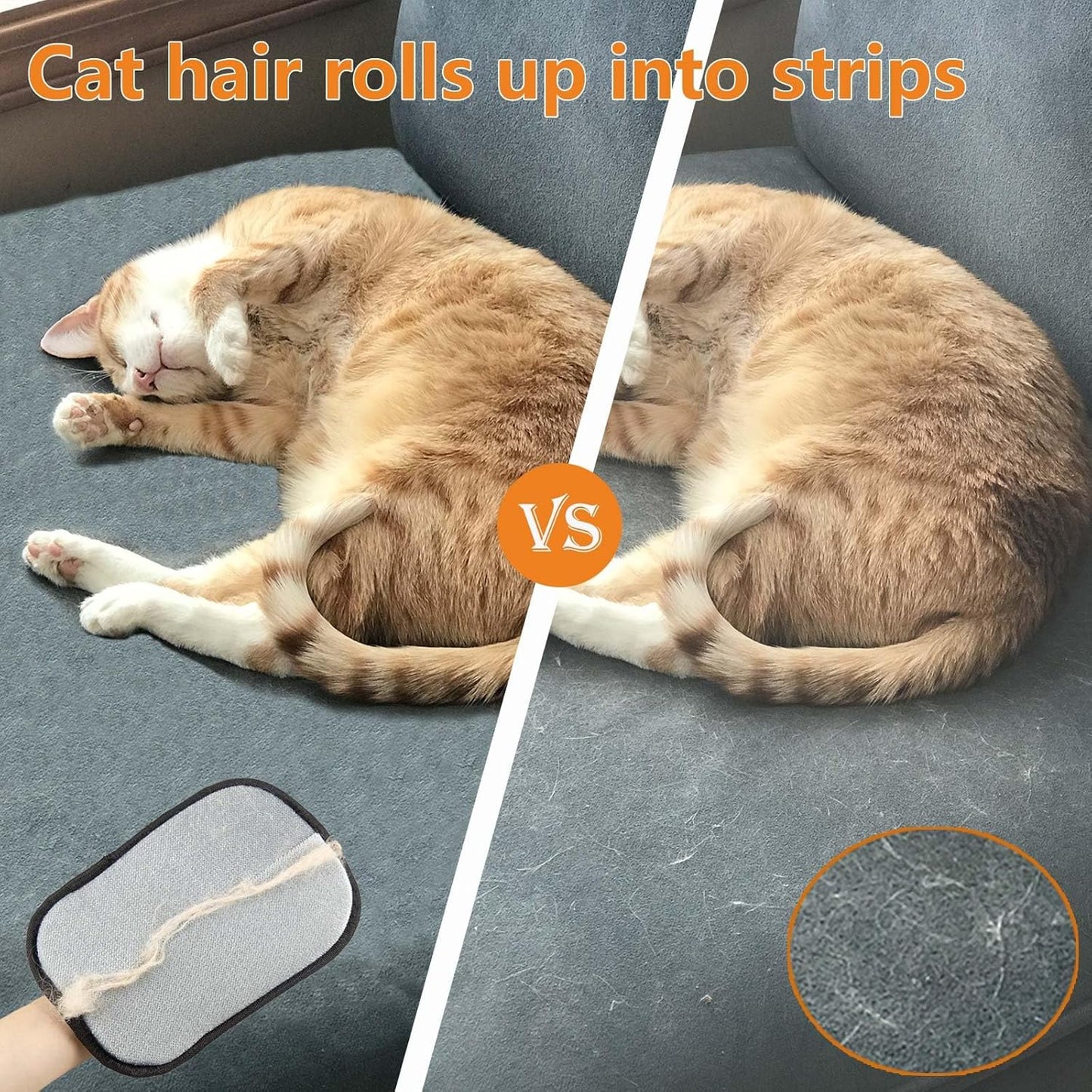 Finally… A Simple Way to Remove Pet Hair Without the Mess, Stress, or Sticky Rollers..Pet Hair Remover Glove