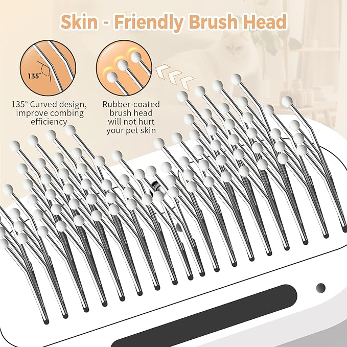 3-in-1 SteamPaw™ Grooming & Shedding Brush