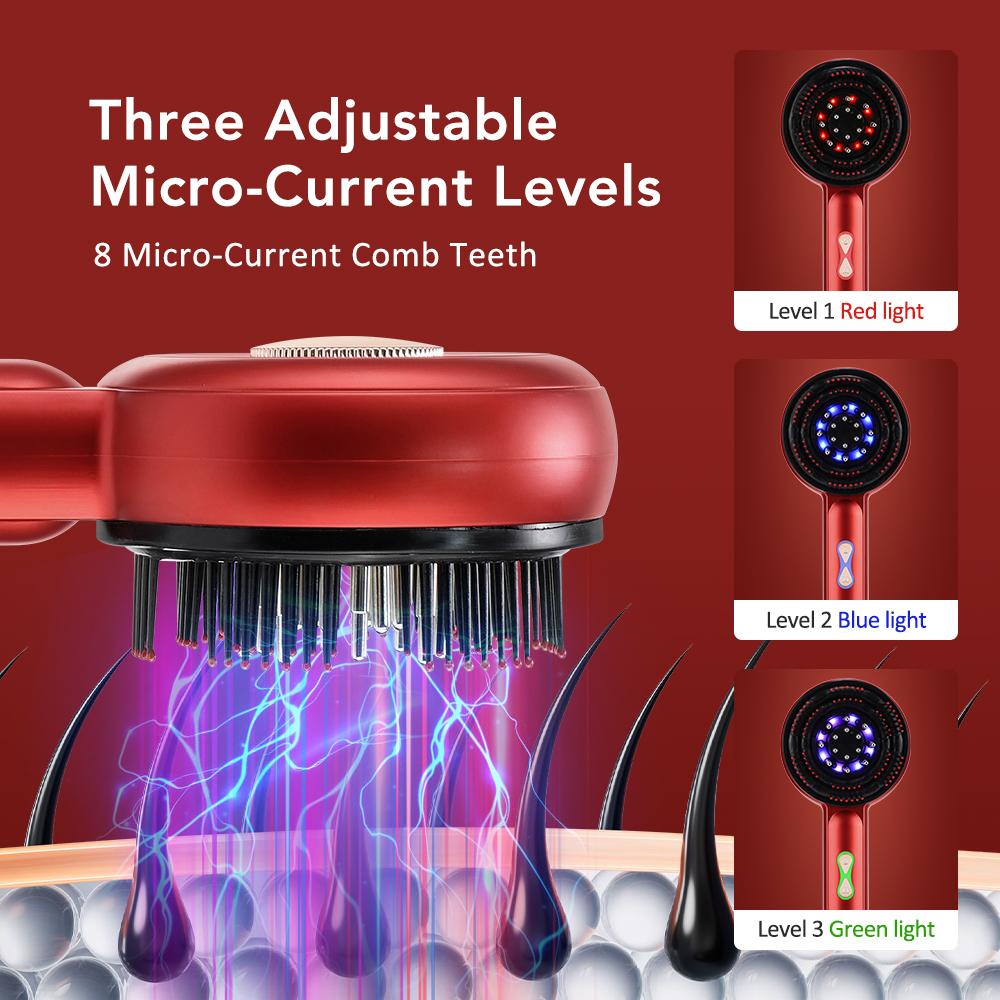 "Thicker-Looking Hair Starts at the Scalp — Smart Electric Scalp Massager"    Stimulate • Relax • Restore — All From Home