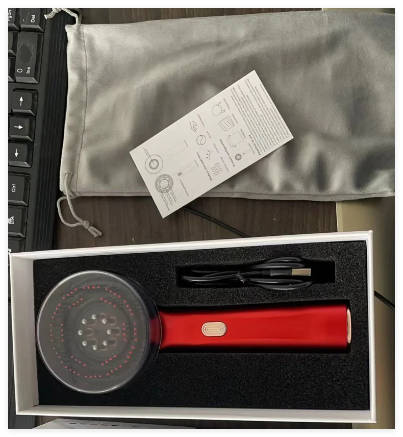 "Thicker-Looking Hair Starts at the Scalp — Smart Electric Scalp Massager"    Stimulate • Relax • Restore — All From Home