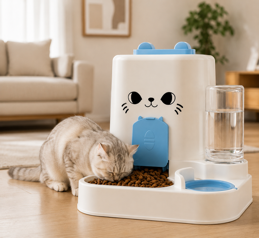 PureFlow™ Gravity Pet Feeding Station With Automatic Water Refill