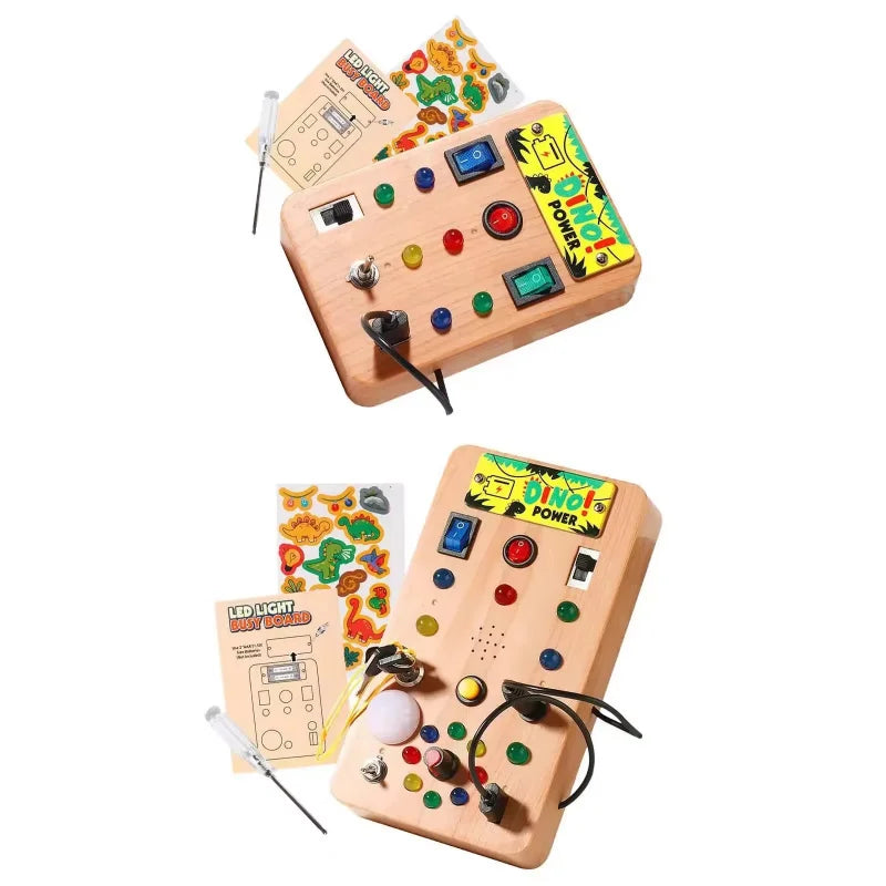 Montessori LED Busy Board™ Little Hands. Big Discoveries.