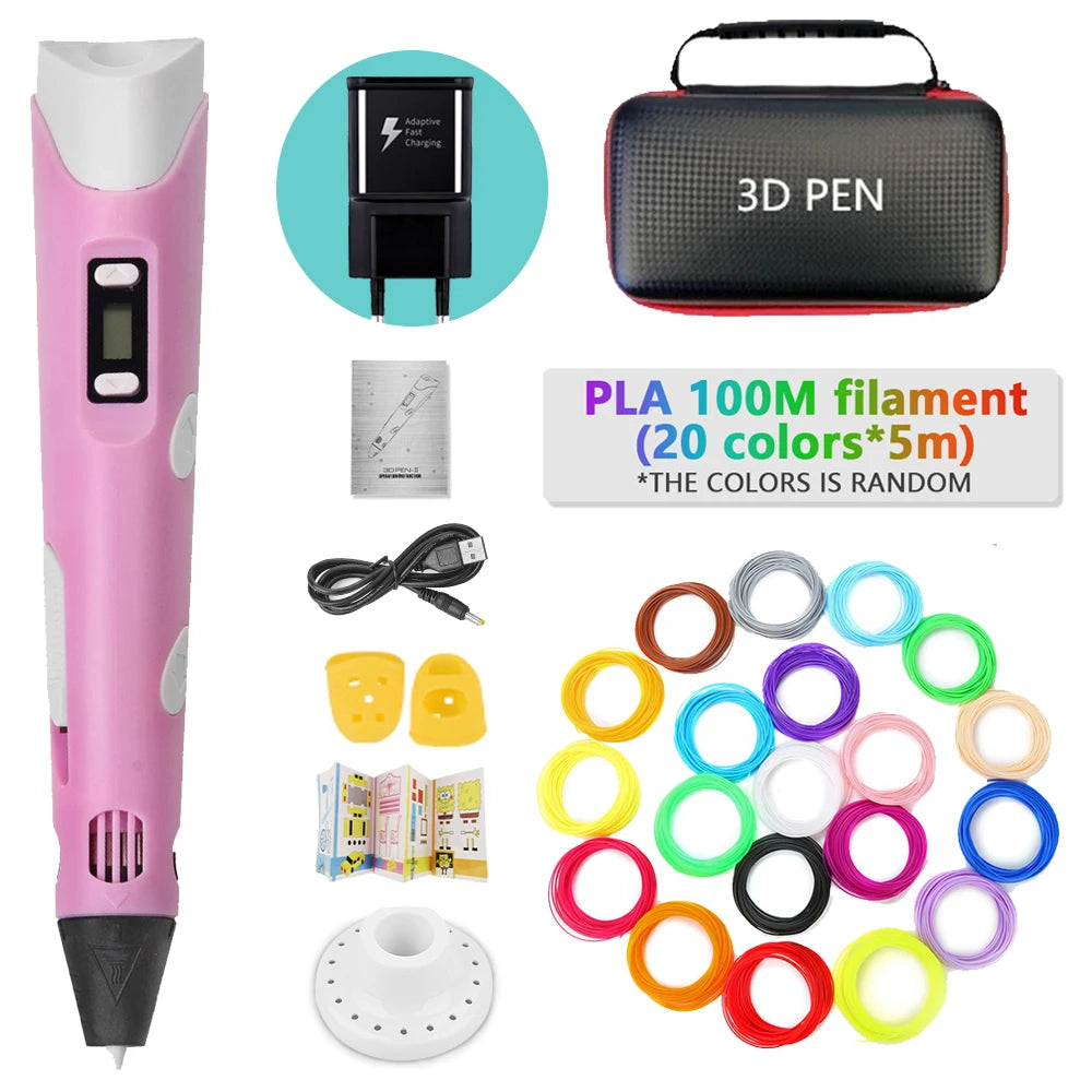 3D Creative Printing Pen for Kids™ Turn Ideas Into 3D Creations
