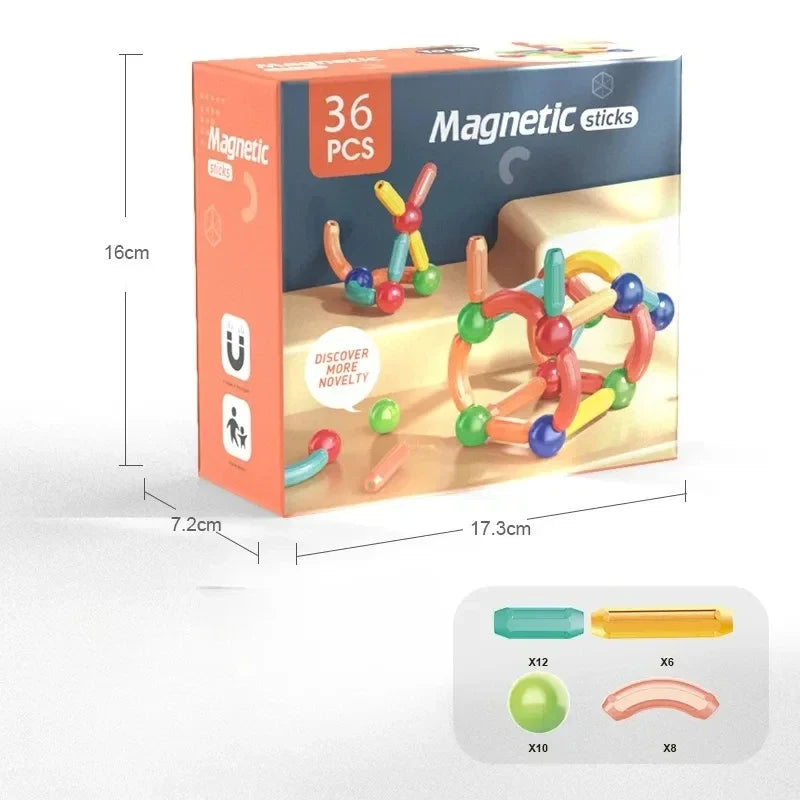 Magnetic Building Blocks — Create, Explore &Learn Through Play
