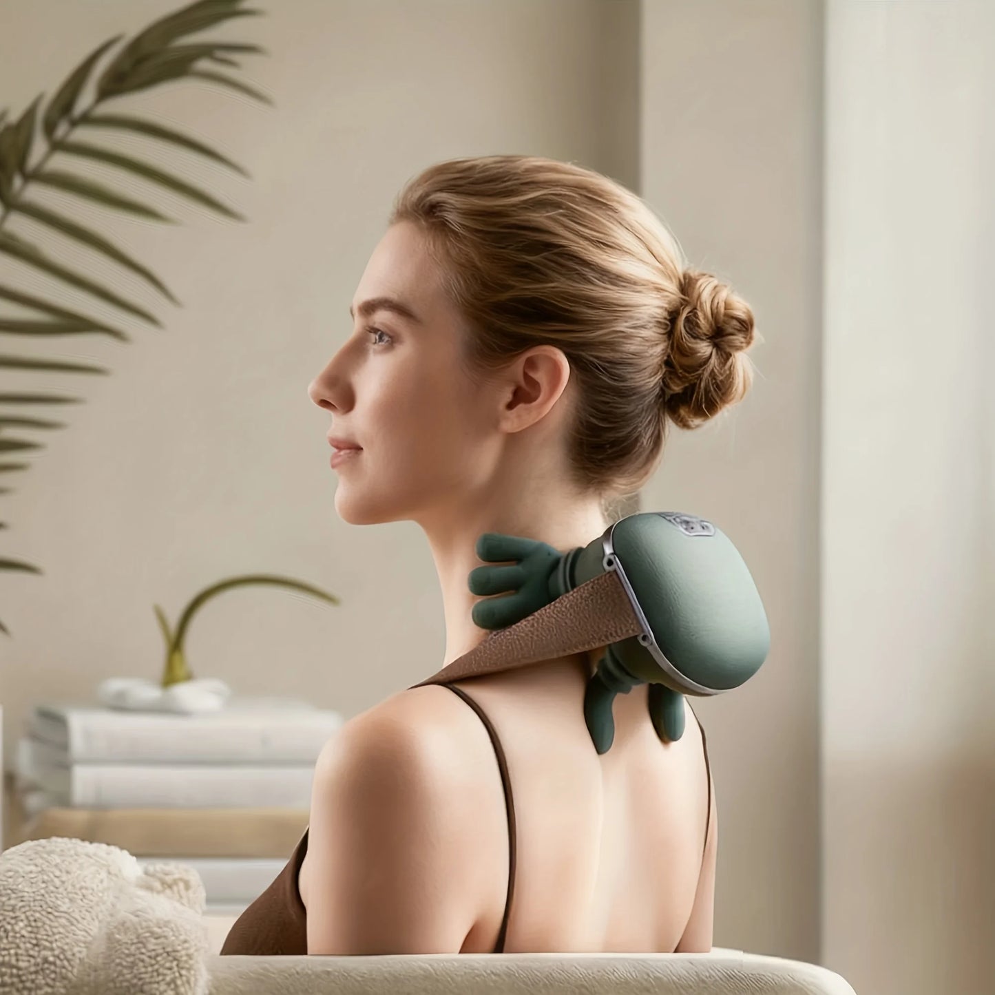 Melt Away Neck & Shoulder Tension in Minutes — Smart Deep-Kneading Massager