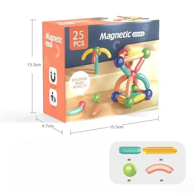 Magnetic Building Blocks — Create, Explore &Learn Through Play