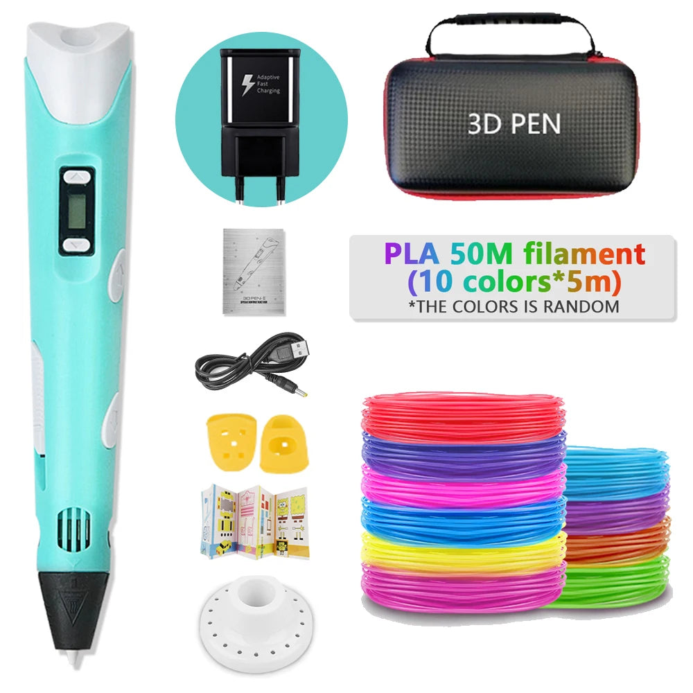 3D Creative Printing Pen for Kids™ Turn Ideas Into 3D Creations