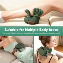 Melt Away Neck & Shoulder Tension in Minutes — Smart Deep-Kneading Massager