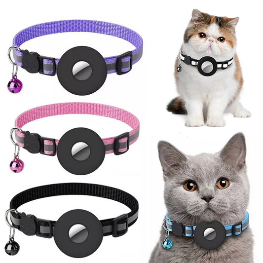 SafeTrack™ Reflective AirTag Collar For Cats & Dogs