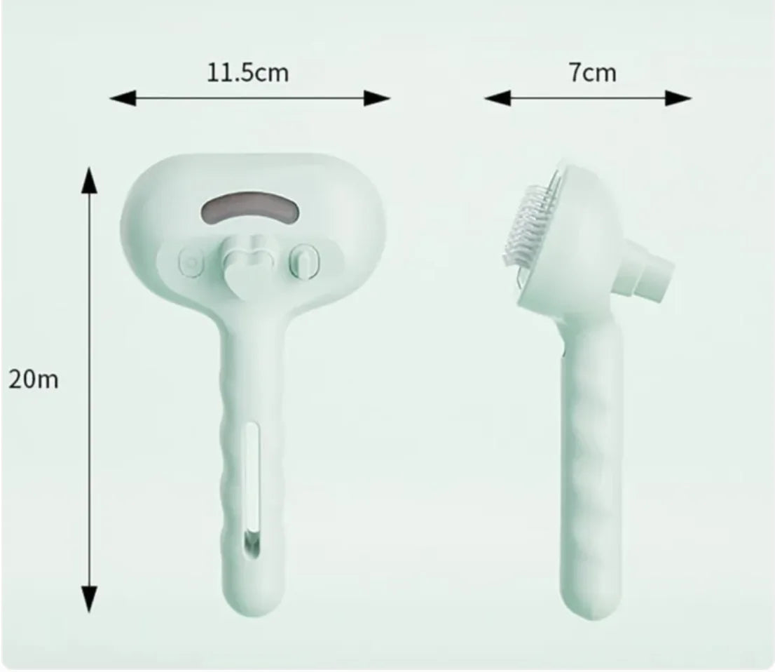 3-in-1 Self-Cleaning Steam Pet Brush The Effortless Way to Reduce Shedding & Keep Your Pet’s Coat Healthy