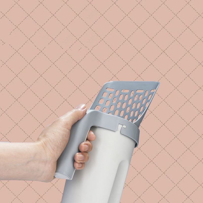 PawClean™ 2-in-1 Cat Litter Scoop With Built-In Waste Storage System