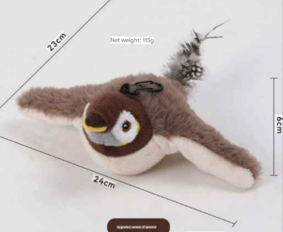 Keep Your Cat Active, Entertained & Out of Trouble — The Interactive Flying Bird Toy They Can’t Resist...Interactive Cat Toys, Bird