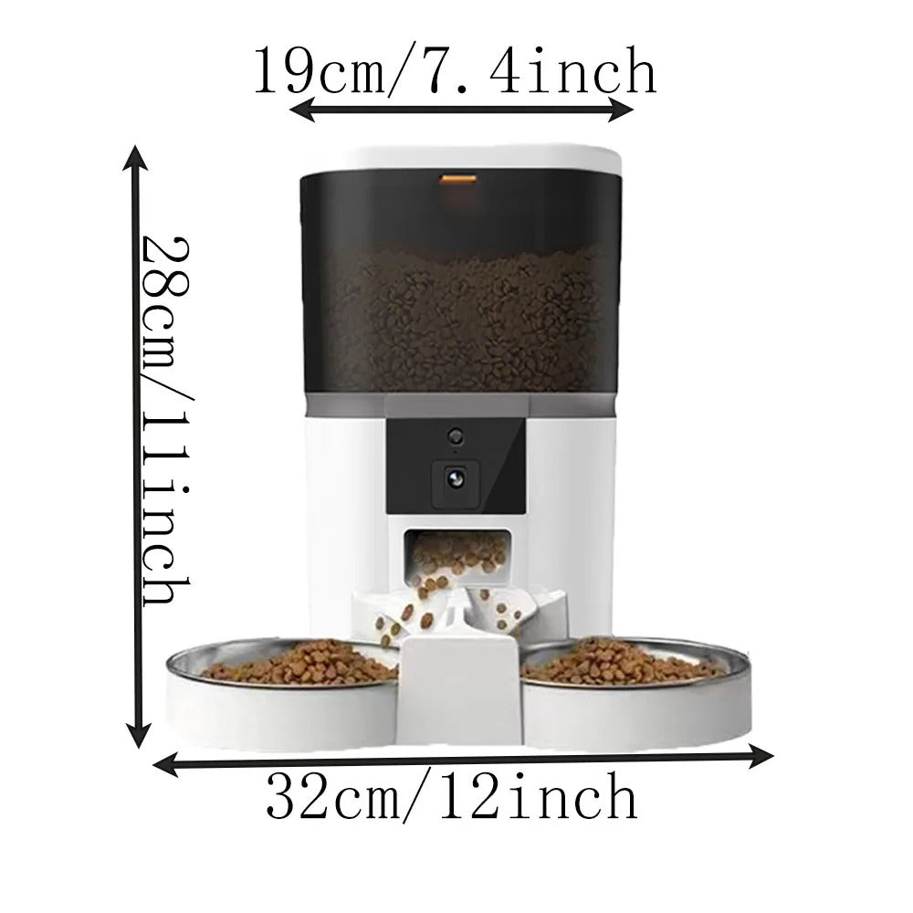 Feed & Watch™ Smart WiFi Pet Feeder With HD Camera