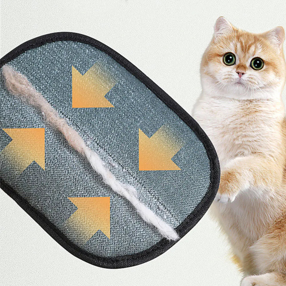 Finally… A Simple Way to Remove Pet Hair Without the Mess, Stress, or Sticky Rollers..Pet Hair Remover Glove